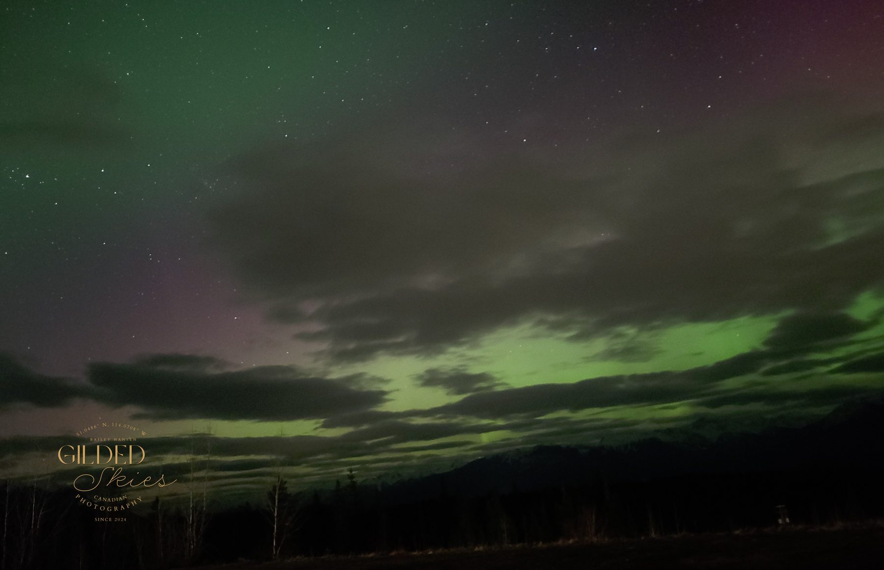 Light We Climbed For — aurora photography print