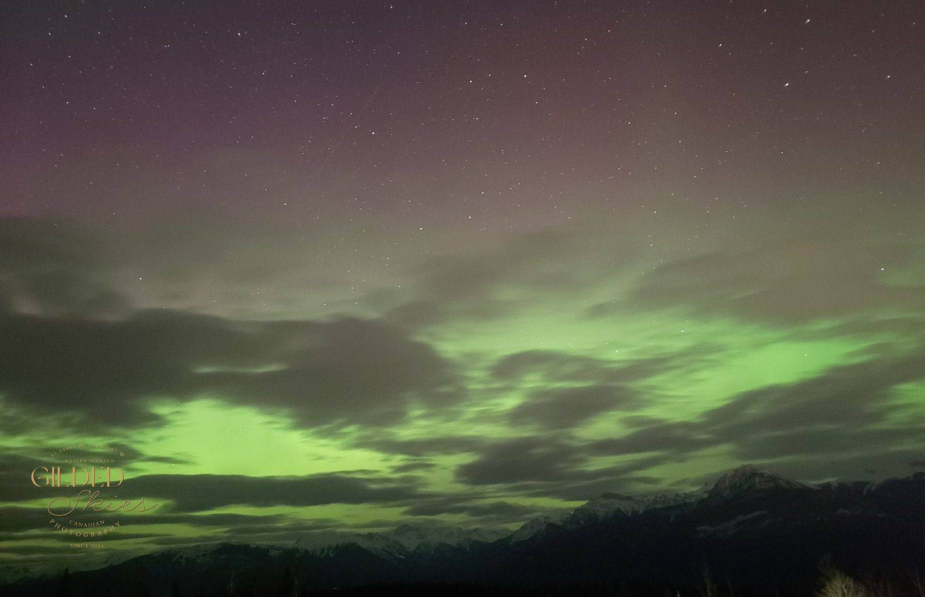The Sky Was Showing Off — aurora photography print